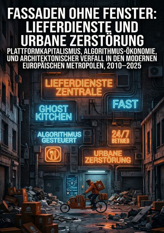 Produktbild: Fassaden ohne Fenster: Lieferdienste und urbane Zerst&ouml;rung