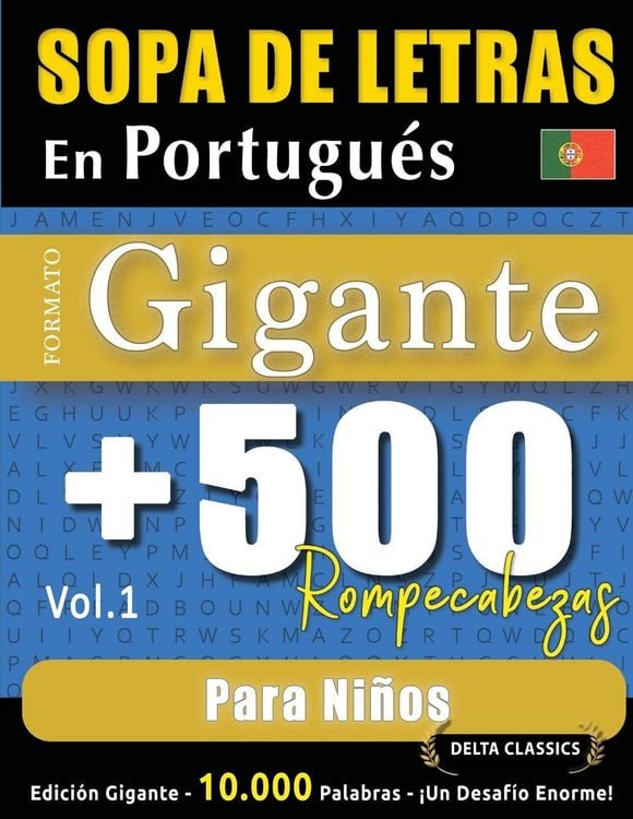 Produktbild: SOPA DE LETRAS EN PORTUGU&Eacute;S FORMATO GIGANTE