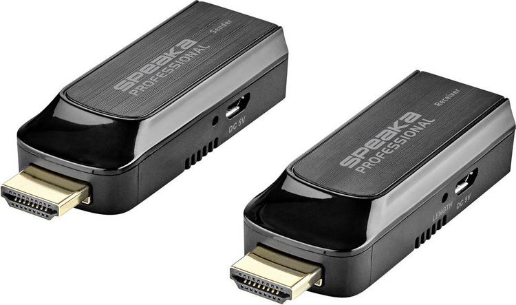 Produktbild: SpeaKa Professional HDMI&reg; Extender (Verl&auml;ngerung) &uuml;ber Netzwerkkabel RJ45 50m