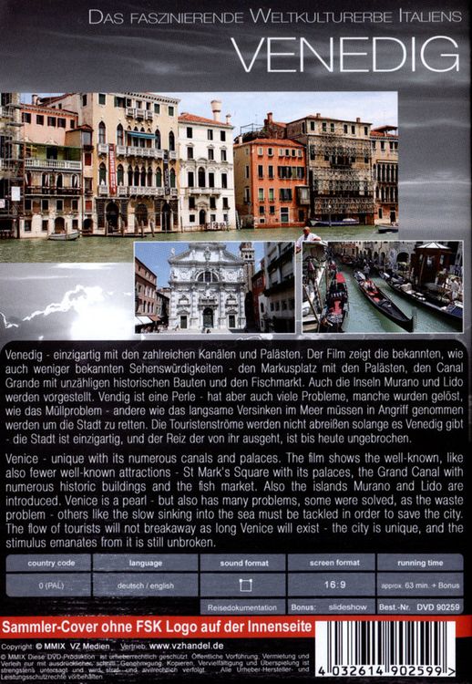 Produktbild: Insider - Italien: Venedig - Das faszinierende Weltkulturerbe Italiens