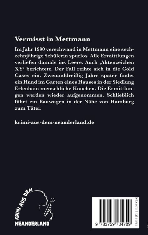 Produktbild: Vermisst in Mettmann