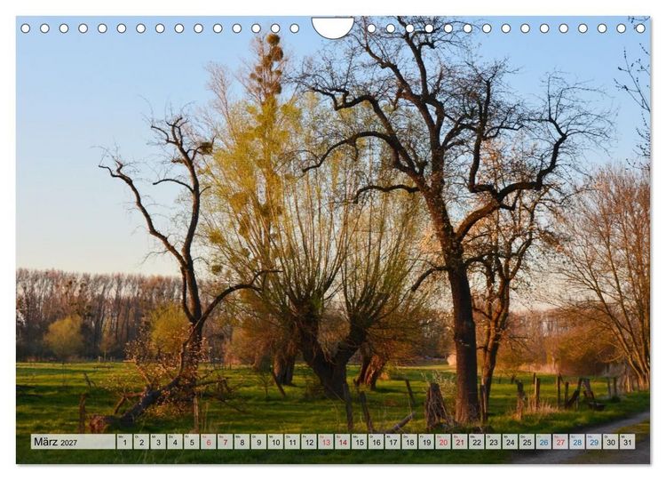 Produktbild: Urdenbach und die K&auml;mpe (Wandkalender 2027 DIN A4 quer), CALVENDO Monatskalender