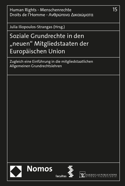 Produktbild: Soziale Grundrechte in den &bdquo;neuen&ldquo; Mitgliedstaaten der Europ&auml;ischen Union