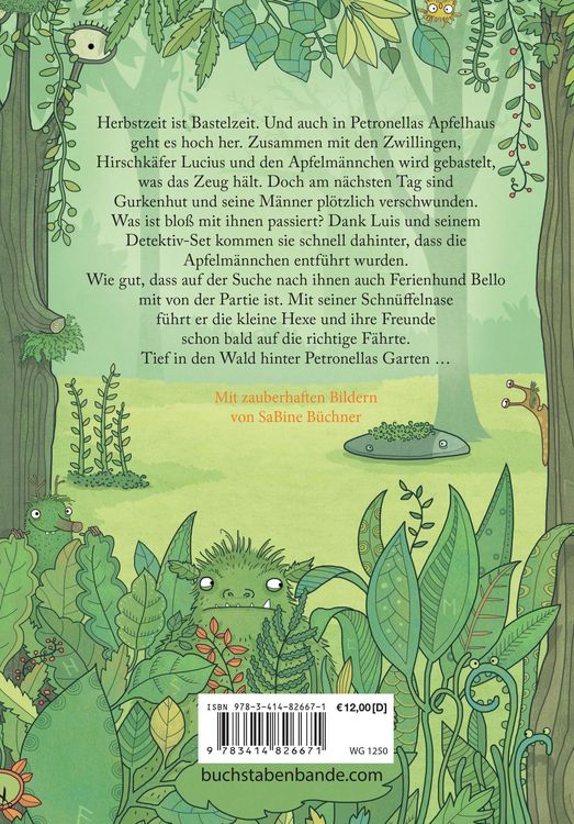 Produktbild: Petronella Apfelmus - Hexenbuch und Schn&uuml;ffelnase (Sonderausgabe)