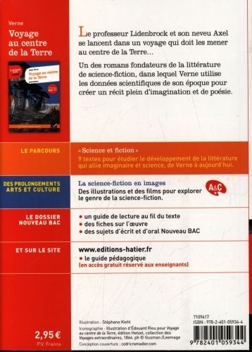 Produktbild: Voyage au centre de la Terre