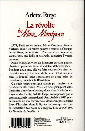 Produktbild: La r&eacute;volte de Mme Montjean