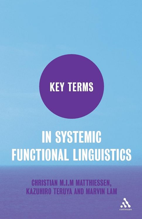 Produktbild: Key Terms in Systemic Functional Linguistics