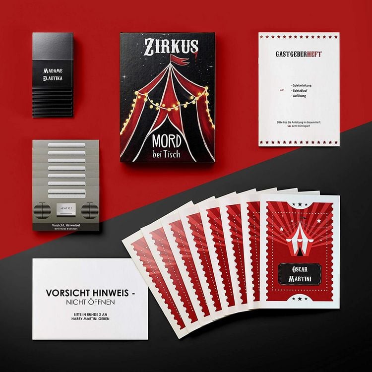 Produktbild: MORD bei Tisch - Der Zirkus Fall