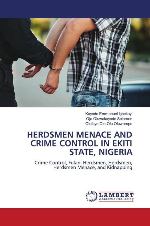 Produktbild: Herdsmen Menace and Crime Control in Ekiti State, Nigeria
