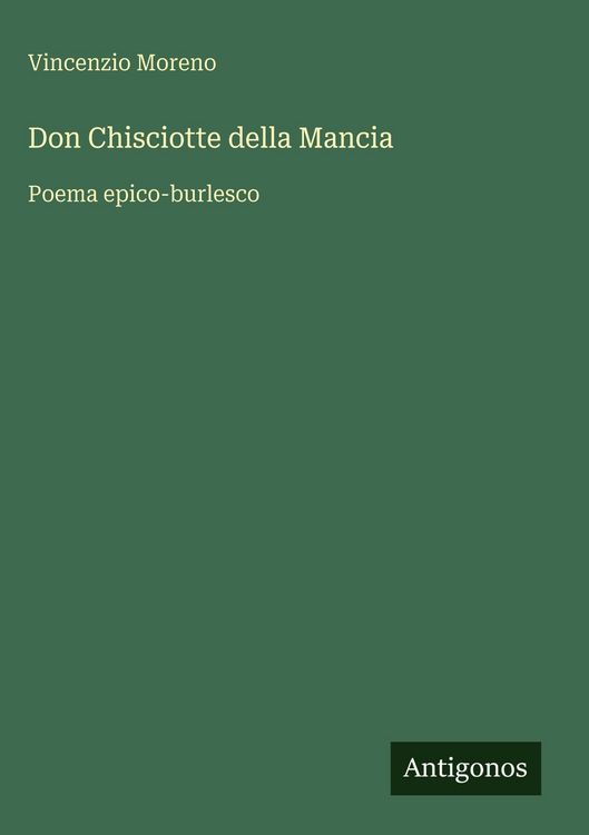 Produktbild: Don Chisciotte della Mancia