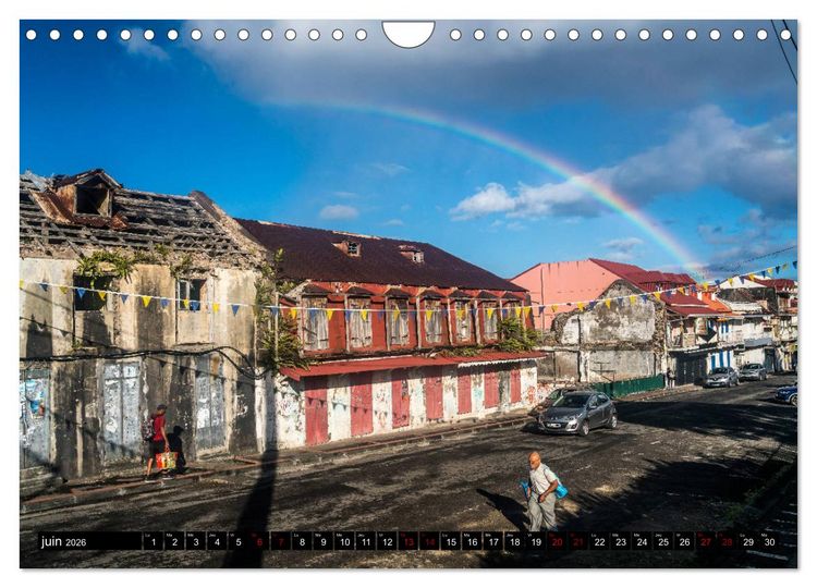 Produktbild: Guadeloupe (Calendrier mural 2026 DIN A4 vertical), CALVENDO calendrier mensuel