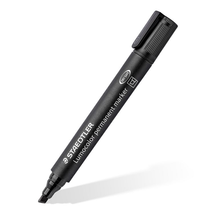 Produktbild: STAEDTLER Marker Lumocolor 350 parmanent, Keilspitze, 10er Set