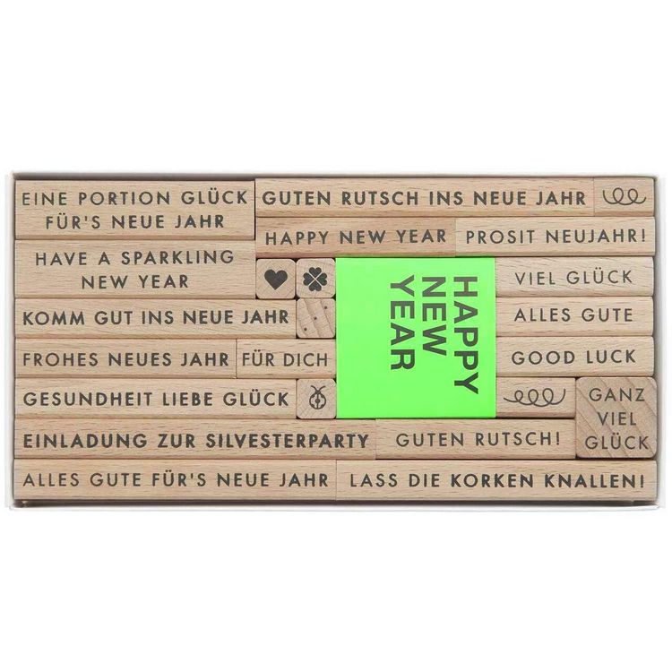 Produktbild: Stempelset Happy New Year