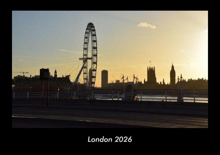 Produktbild: London 2026 Fotokalender DIN A3