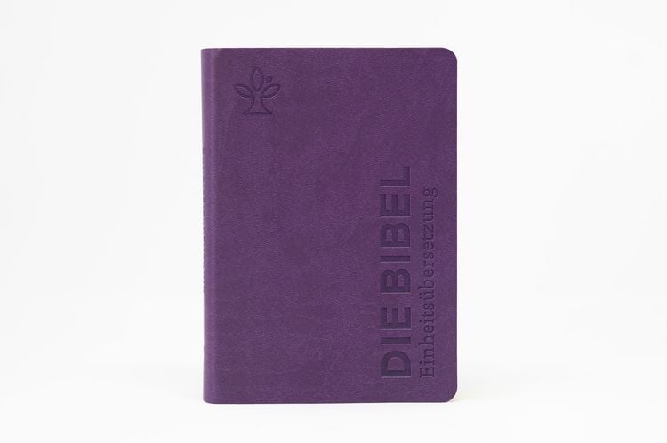 Produktbild: Die Bibel. Senfkorn, Handschmeichler lila