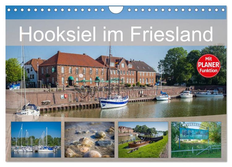 Produktbild: Hooksiel im Friesland (Wandkalender 2026 DIN A4 quer), CALVENDO Monatskalender