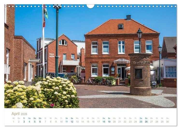 Produktbild: Meine Insel Borkum (Wandkalender 2026 DIN A3 quer), CALVENDO Monatskalender