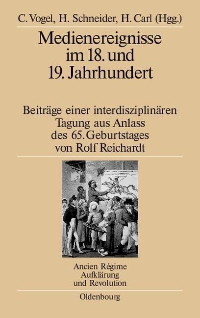 Produktbild: Medienereignisse im 18. und 19. Jahrhundert