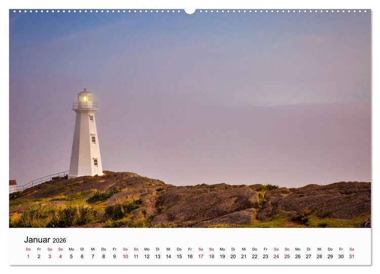 Produktbild: Neufundland - wilde Sch&ouml;nheit im Atlantik (Wandkalender 2026 DIN A2 quer), CALVENDO Monatskalender
