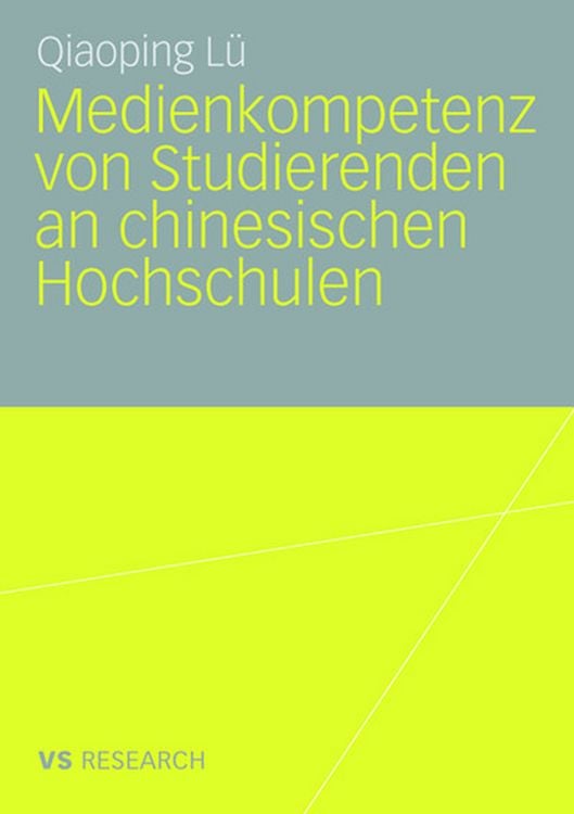 Produktbild: Medienkompetenz von Studierenden an chinesischen Hochschulen