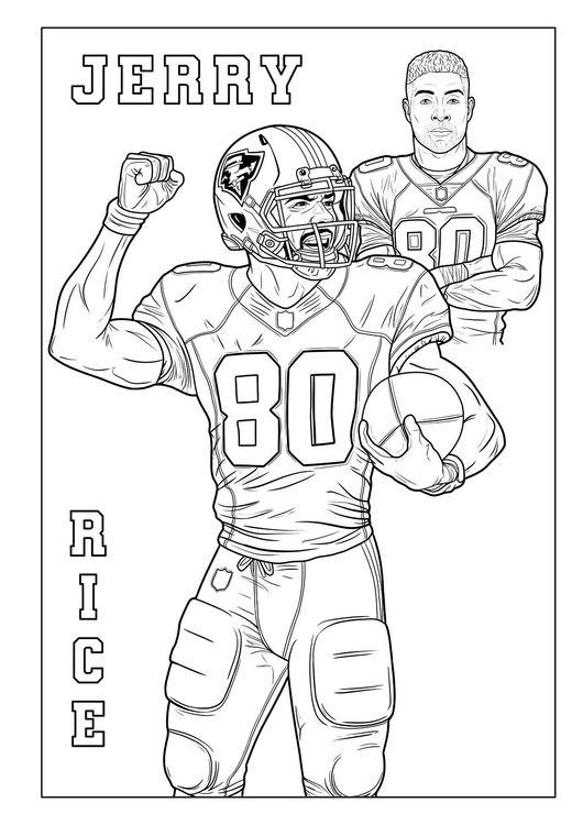 Produktbild: Touchdown-Helden &ndash; Das ultimative American-Football-Malbuch mit 53 eindrucksvollen Portr&auml;ts f&uuml;r Kinder ab 8 Jahren (Deluxe Edition)