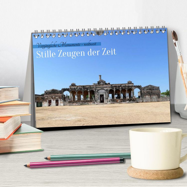 Produktbild: Stille Zeugen der Zeit (Tischkalender 2026 DIN A5 quer), CALVENDO Monatskalender