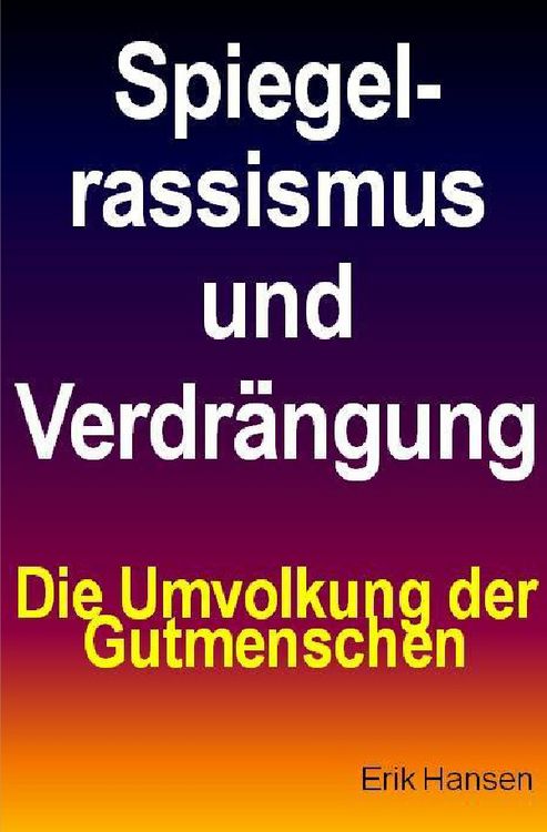 Produktbild: Spiegelrassismus und Verdr&auml;ngung