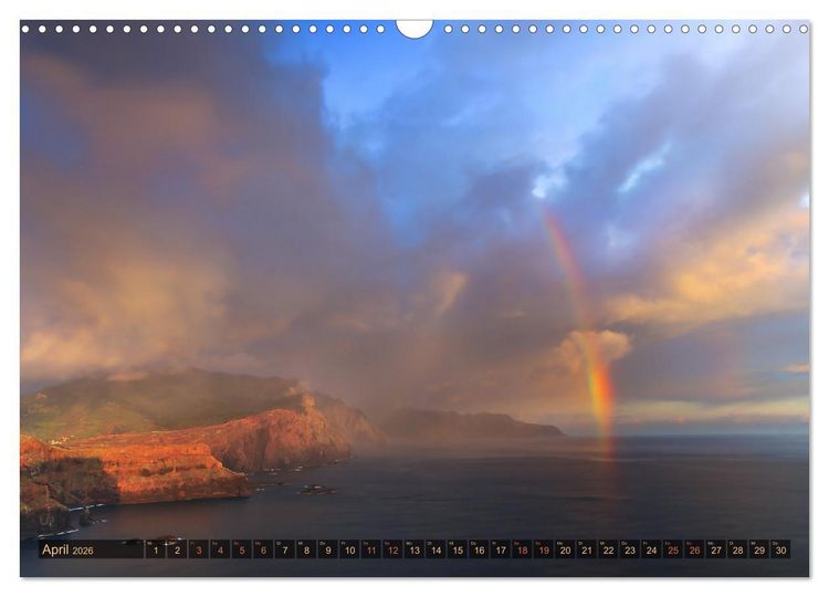 Produktbild: Madeira, Insel zwischen Himmel und Meer (Wandkalender 2026 DIN A3 quer), CALVENDO Monatskalender