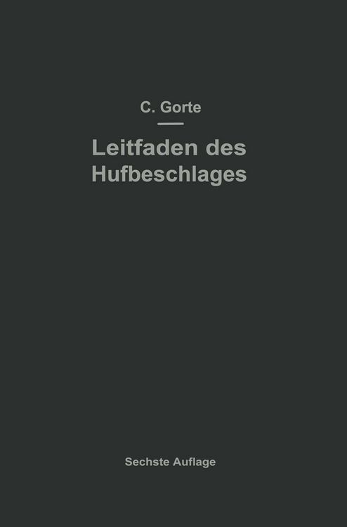 Produktbild: Leitfaden des Hufbeschlages