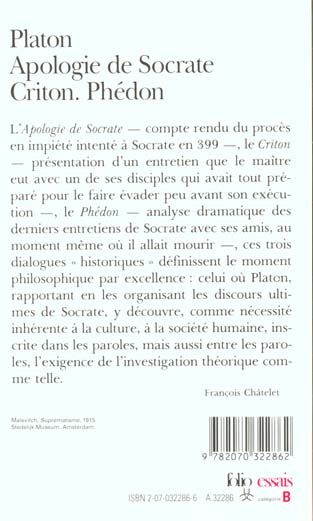 Produktbild: Spa-Apologie De Socrate