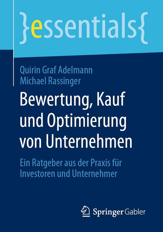 Produktbild: Bewertung, Kauf und Optimierung von Unternehmen