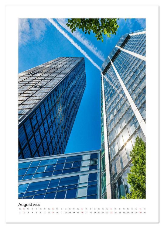 Produktbild: Frankfurt Vertikal Michael Jaster (Wandkalender 2026 DIN A3 hoch), CALVENDO Monatskalender