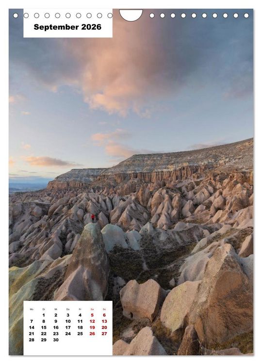 Produktbild: Kappadokien, zwischen Felsen und Himmel (Wandkalender 2026 DIN A4 hoch), CALVENDO Monatskalender