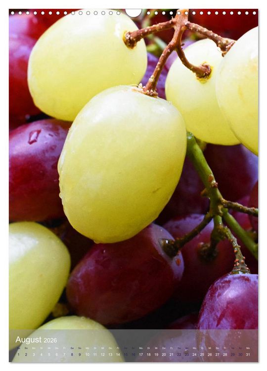 Produktbild: Blaubeeren, Himbeeren & Co - Makrofotografie in der K&uuml;che (Wandkalender 2026 DIN A3 hoch), CALVENDO Monatskalender