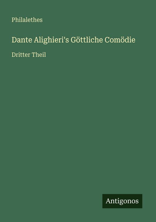Produktbild: Dante Alighieri's G&ouml;ttliche Com&ouml;die