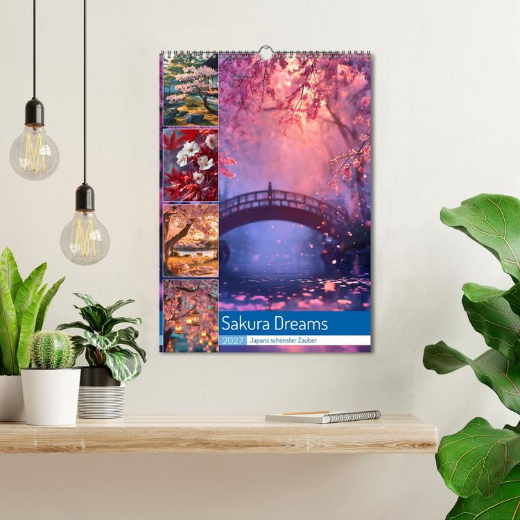 Produktbild: Sakura Dreams (Wandkalender 2027 DIN A3 hoch), CALVENDO Monatskalender