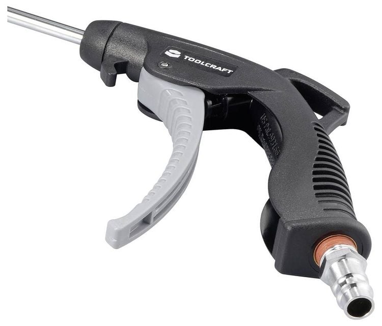 Produktbild: TOOLCRAFT Druckluft-Ausblaspistole 1/4\" (6.3 mm) 15 bar