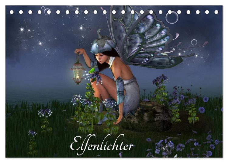 Produktbild: Elfenlichter (Tischkalender 2026 DIN A5 quer), CALVENDO Monatskalender