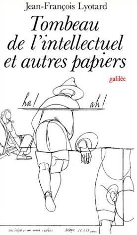 Produktbild: Tombeau de l'intellectuel et autres papiers