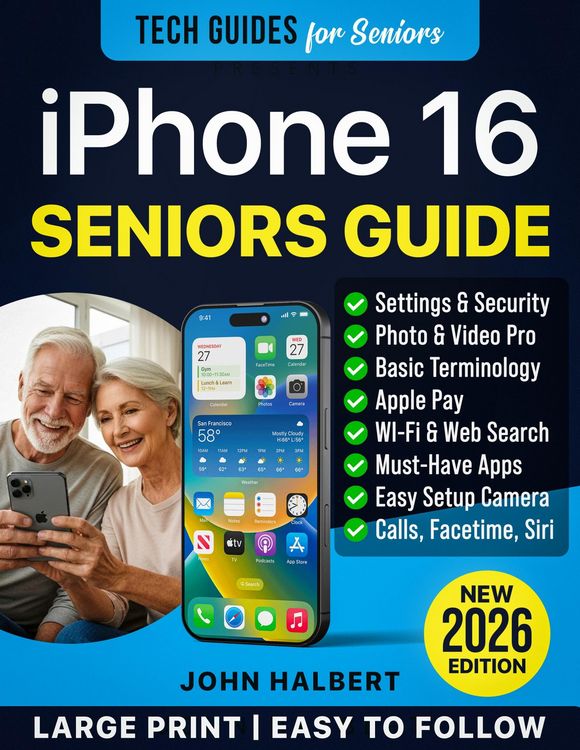 Produktbild: IPhone 16 for Seniors and Beginners