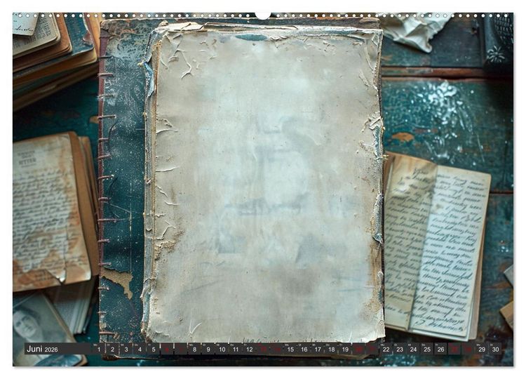 Produktbild: DIY Vintage Momente (Wandkalender 2026 DIN A2 quer), CALVENDO Monatskalender