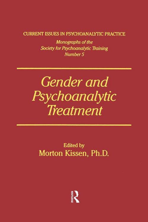 Produktbild: Gender And Psychoanalytic Treatment