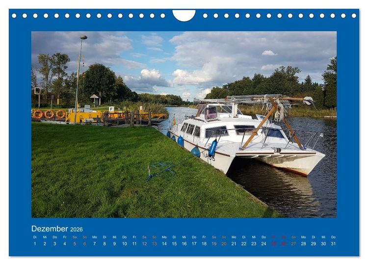 Produktbild: Katamaran Segeln - Mit Naos auf Tour (Wandkalender 2026 DIN A4 quer), CALVENDO Monatskalender