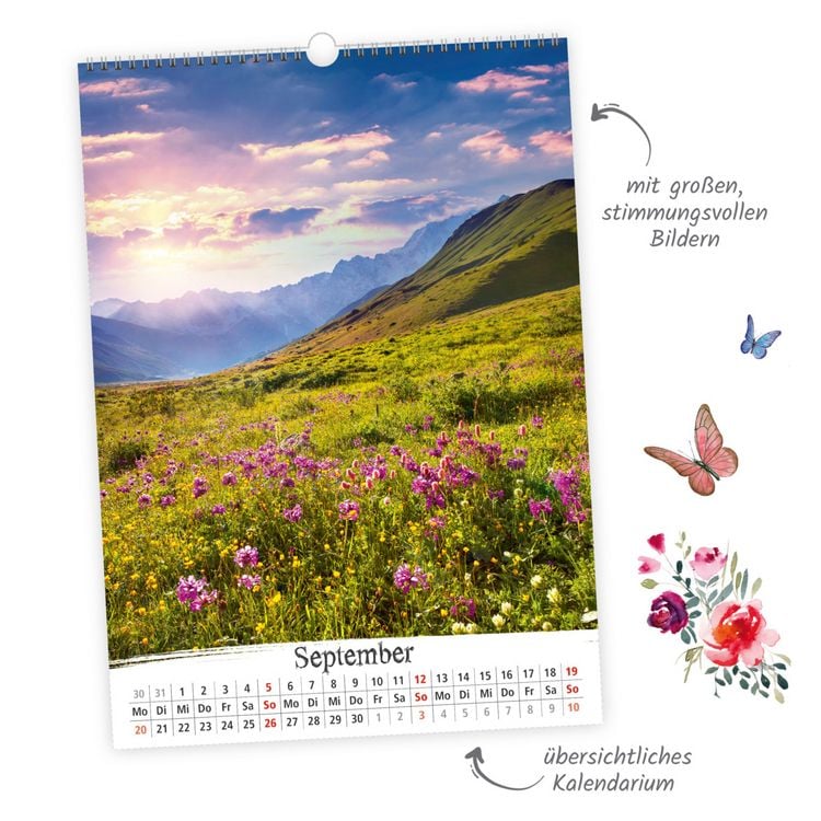 Produktbild: TR&Ouml;TSCH - Gro&szlig;bildkalender Berglust 2027