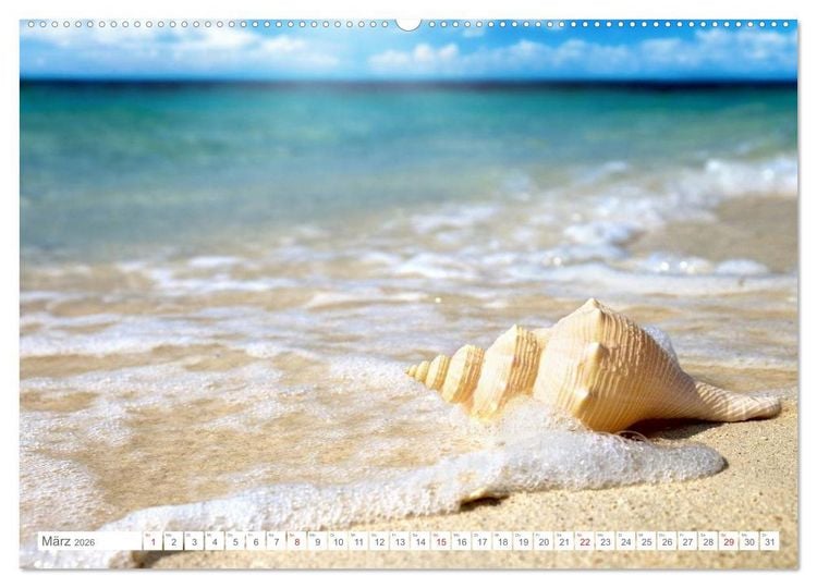 Produktbild: Malediven - Traumstr&auml;nde im Paradies (hochwertiger Premium Wandkalender 2026 DIN A2 quer), Kunstdruck in Hochglanz