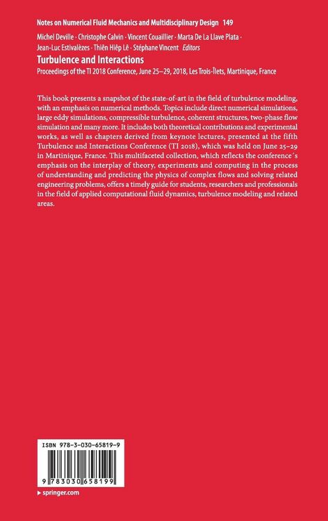 Produktbild: Turbulence and Interactions
