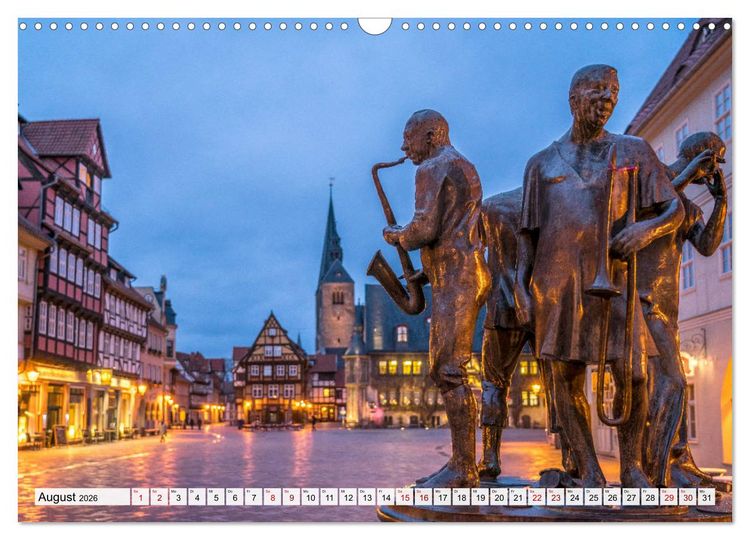 Produktbild: Deutschlands sch&ouml;nste Altst&auml;dte (Wandkalender 2026 DIN A3 quer), CALVENDO Monatskalender