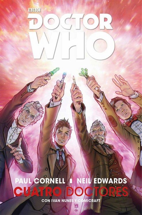Produktbild: Doctor Who, Cuatro doctores