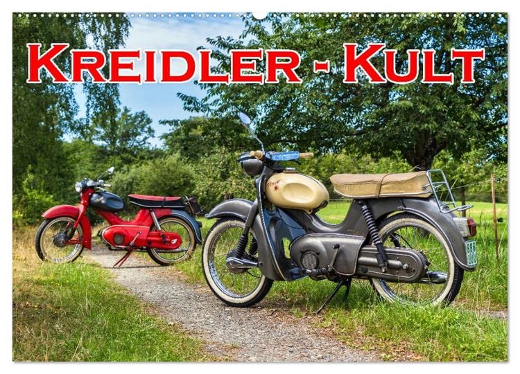 Produktbild: Kreidler-Kult (Wandkalender 2027 DIN A2 quer), CALVENDO Monatskalender