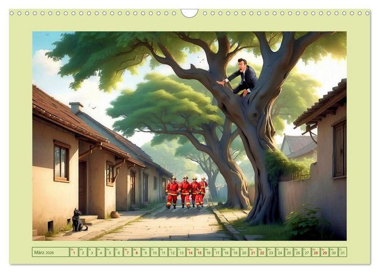 Produktbild: Ganz normale Leute wie du und ich (Wandkalender 2026 DIN A3 quer), CALVENDO Monatskalender